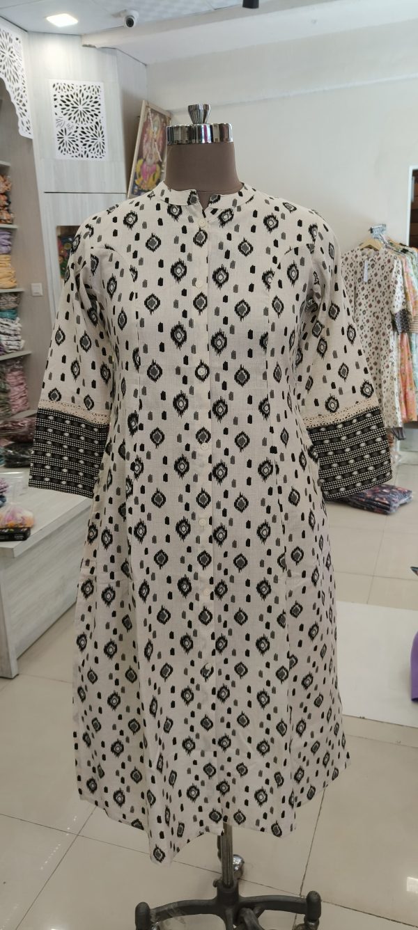 Floral Printed Aline kurta