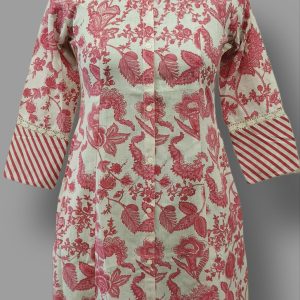 Floral Printed Aline kurta