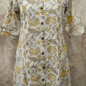 Floral Printed Aline kurta