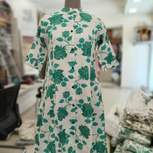 Floral Printed Aline kurta